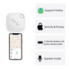 Apple Smart Tag (Pack of 3) | Bluetooth Item Finder for iPhone with Precision Tracking & Replaceable Battery